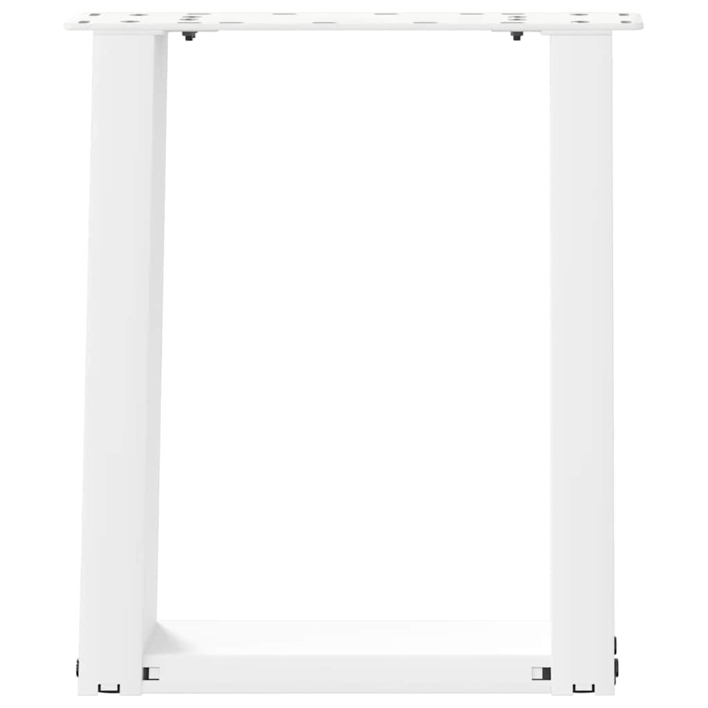 Salontafelpoten 2 st U-vormig 38x(42-43) cm staal wit is nu te koop bij PeponiXL, paradijselijk wonen!