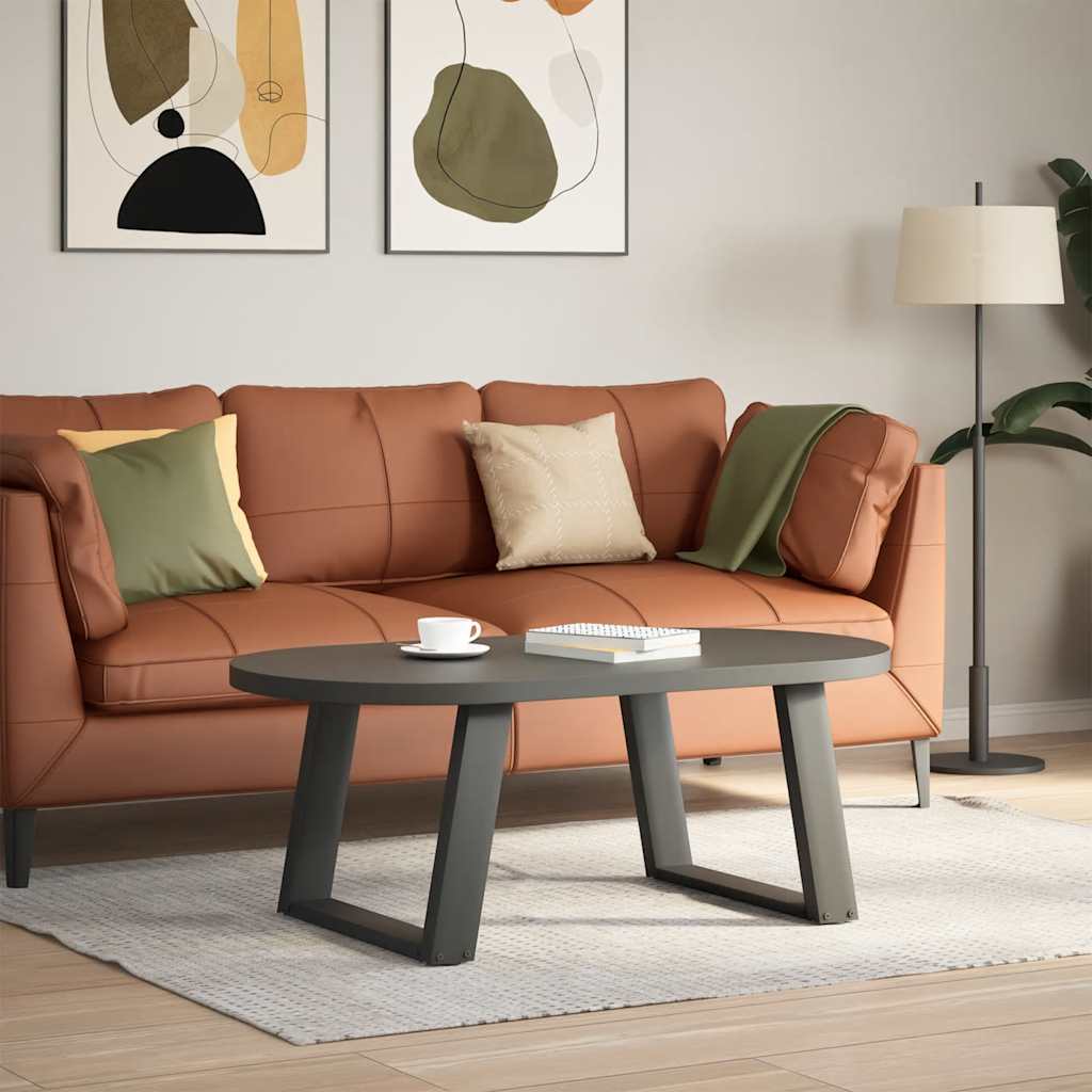 Salontafelpoten 2 st U-vormig 60x(42-43) cm staal antraciet is nu te koop bij PeponiXL, paradijselijk wonen!