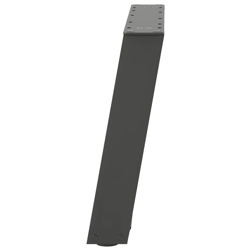 Salontafelpoten 2 st U-vormig 70x(42-43) cm staal antraciet is nu te koop bij PeponiXL, paradijselijk wonen!