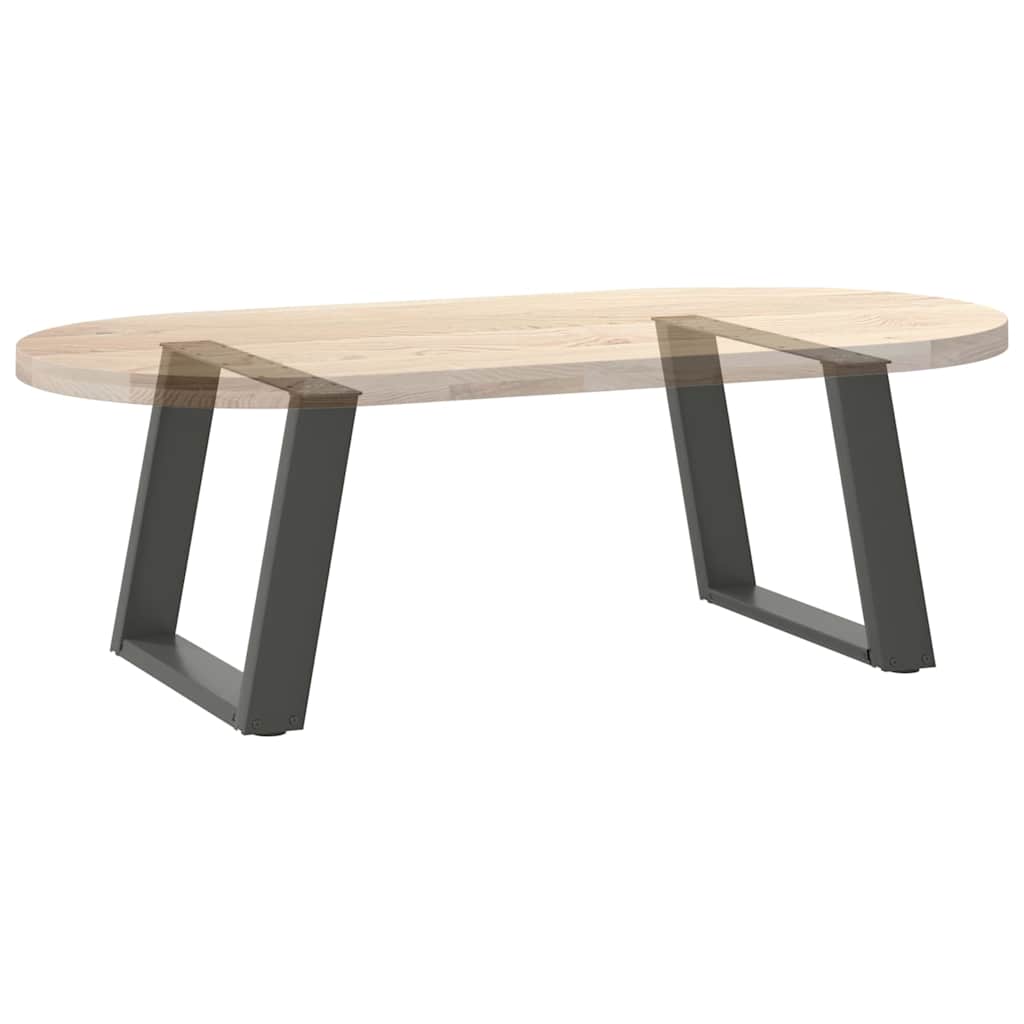 Salontafelpoten 2 st U-vormig 70x(42-43) cm staal antraciet is nu te koop bij PeponiXL, paradijselijk wonen!
