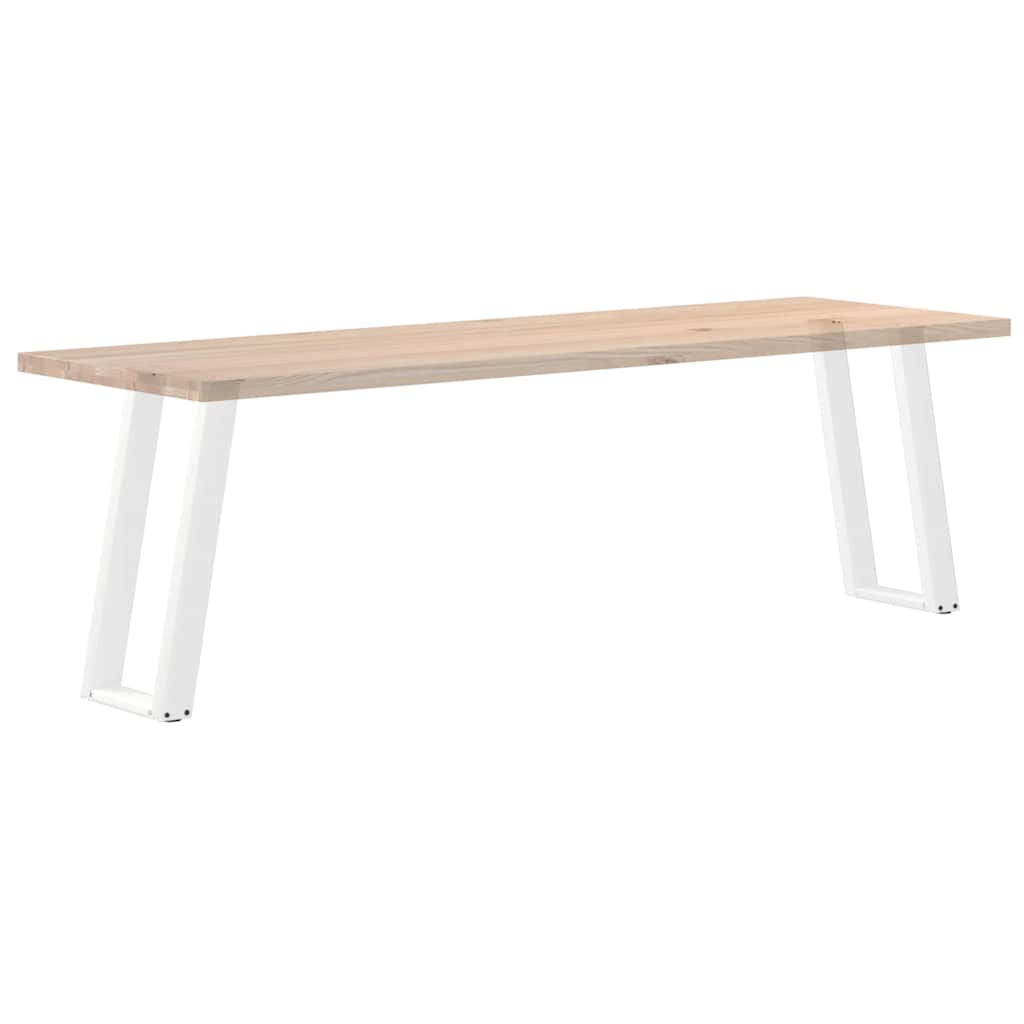 Console tafelpoten 2 st U-vormig 28x(72-73) cm staal wit is nu te koop bij PeponiXL, paradijselijk wonen!
