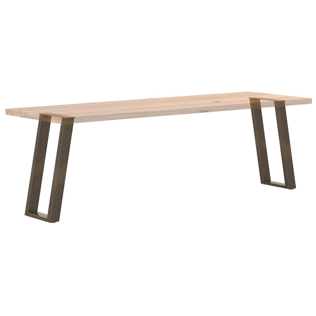 Console tafelpoten 2st U-vormig 38x(72-73)cm staal naturel is nu te koop bij PeponiXL, paradijselijk wonen!