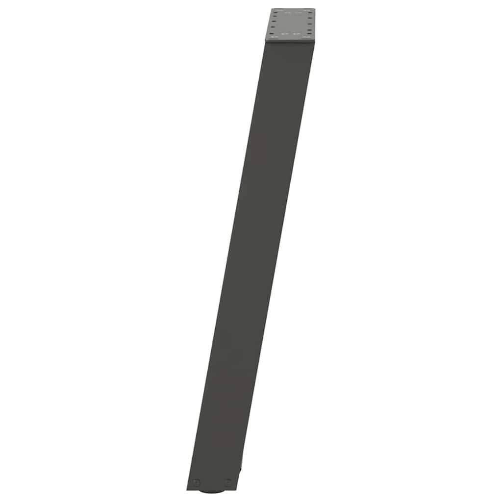 Eettafelpoten 2 st U-vormig 50x(72-73) cm staal antraciet is nu te koop bij PeponiXL, paradijselijk wonen!