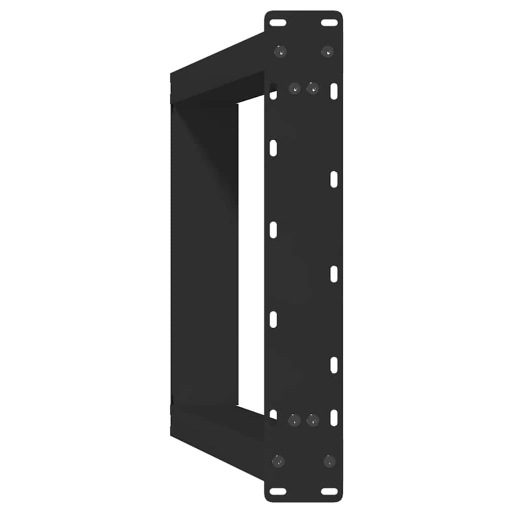 Eettafelpoten 2 st U-vormig 60x(72-73) cm staal zwart is nu te koop bij PeponiXL, paradijselijk wonen!
