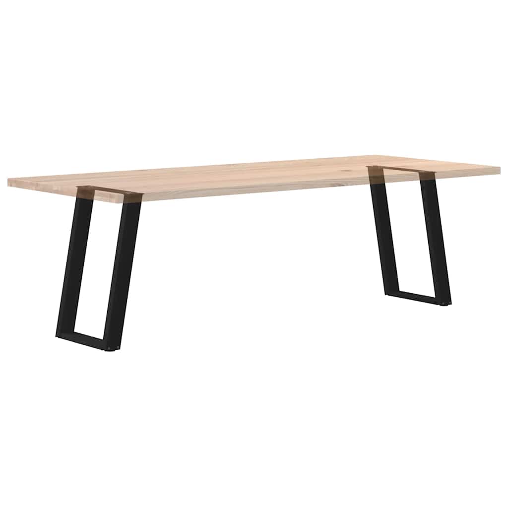Eettafelpoten 2 st U-vormig 60x(72-73) cm staal zwart is nu te koop bij PeponiXL, paradijselijk wonen!