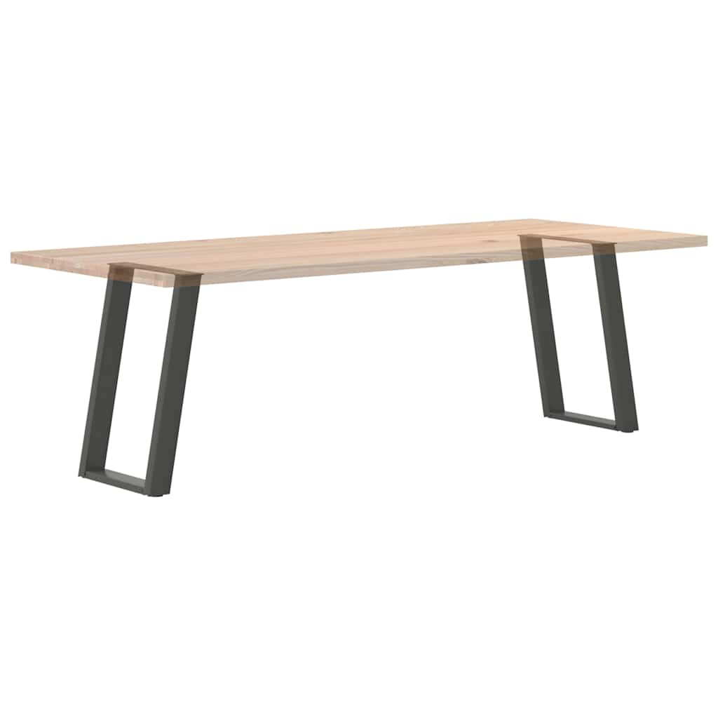 Eettafelpoten 2 st U-vormig 60x(72-73) cm staal antraciet is nu te koop bij PeponiXL, paradijselijk wonen!