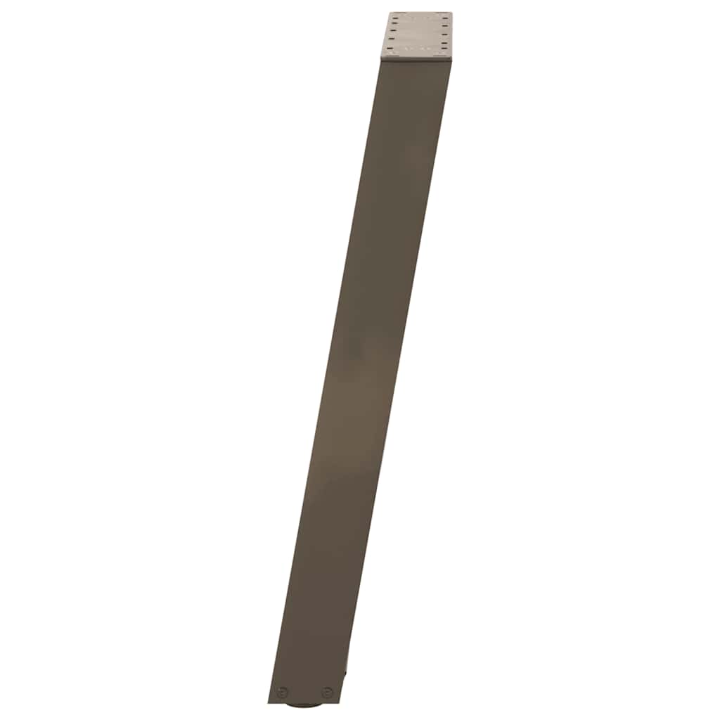 Eettafelpoten 2 st U-vormig 60x(72-73) cm staal naturel is nu te koop bij PeponiXL, paradijselijk wonen!