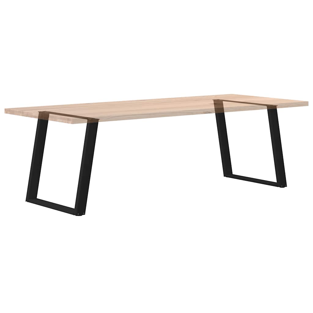 Eettafelpoten 2 st U-vormig 70x(72-73) cm staal zwart is nu te koop bij PeponiXL, paradijselijk wonen!