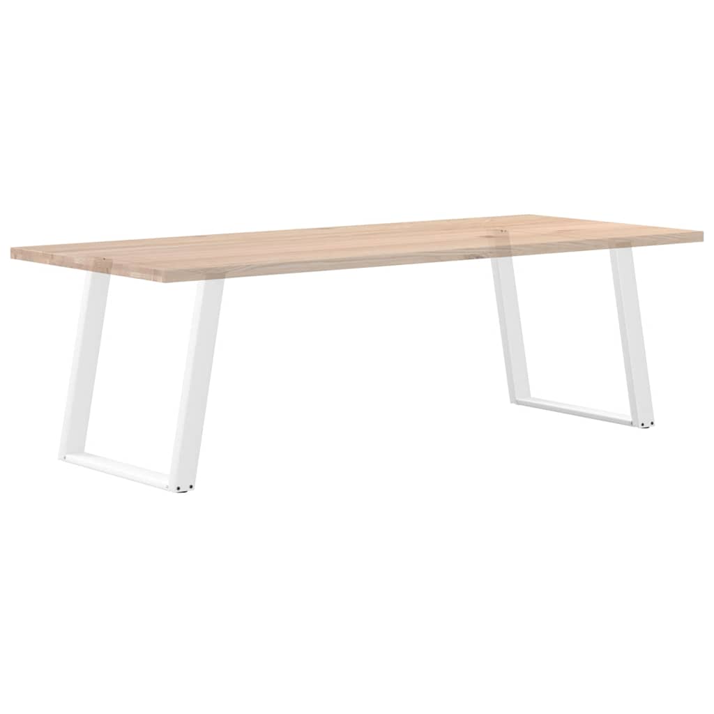 Eettafelpoten 2 st U-vormig 70x(72-73) cm staal wit is nu te koop bij PeponiXL, paradijselijk wonen!