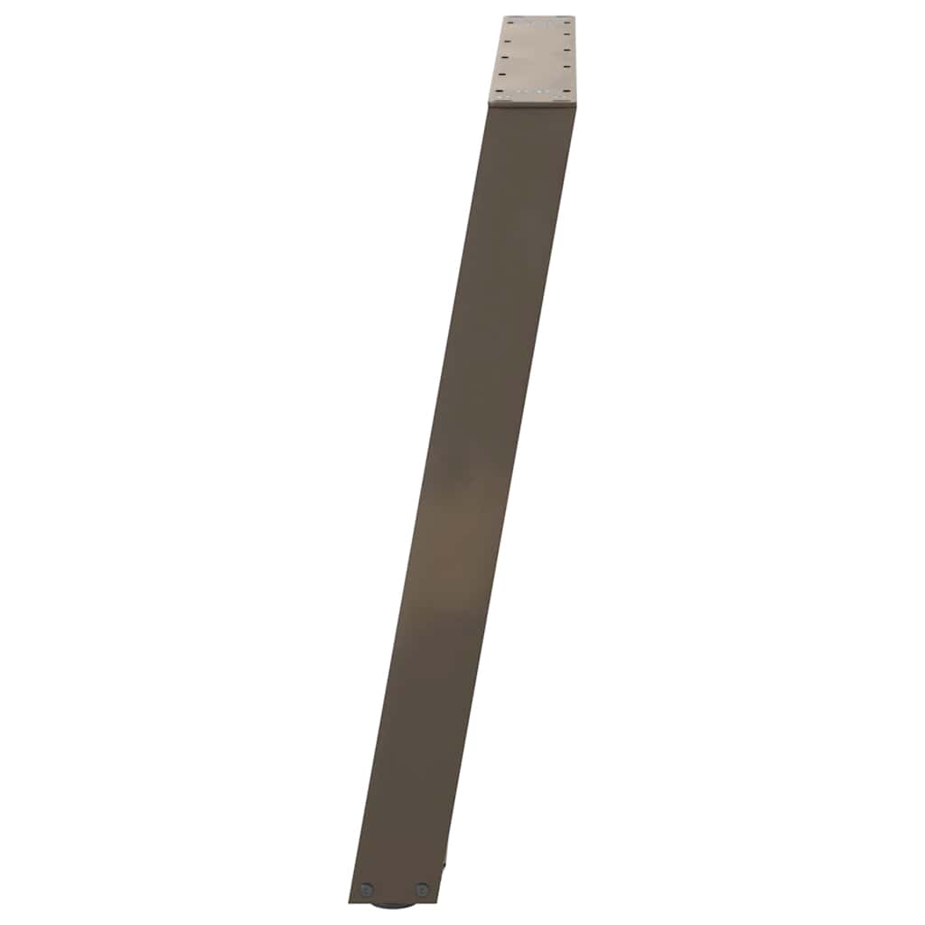 Eettafelpoten 2 st U-vormig 70x(72-73) cm staal naturel is nu te koop bij PeponiXL, paradijselijk wonen!