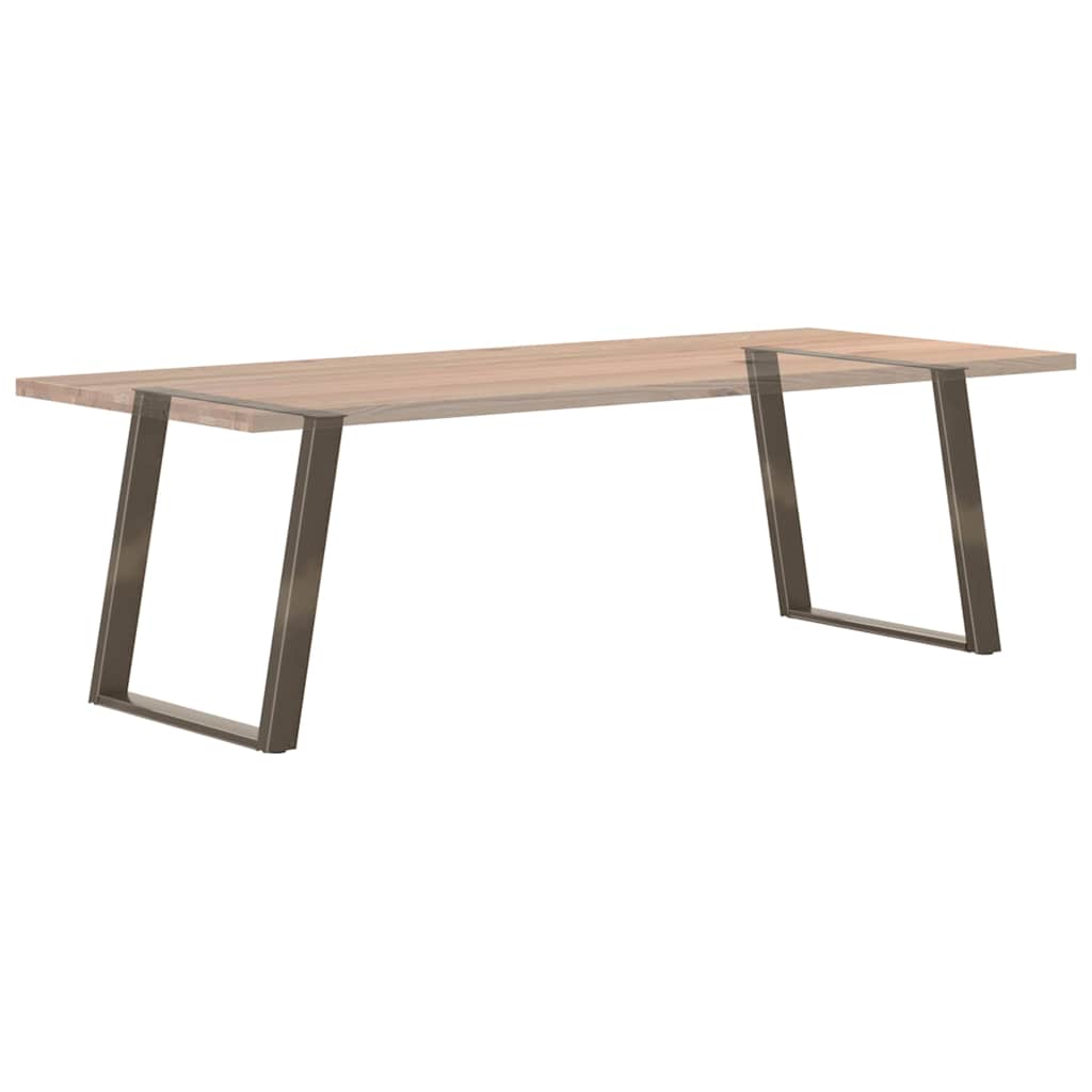 Eettafelpoten 2 st U-vormig 70x(72-73) cm staal naturel is nu te koop bij PeponiXL, paradijselijk wonen!