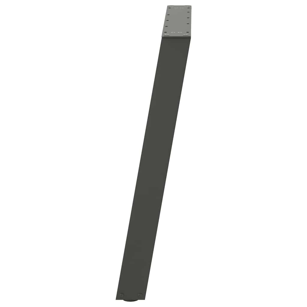 Eettafelpoten 2 st U-vormig 80x(72-73) cm staal antraciet is nu te koop bij PeponiXL, paradijselijk wonen!