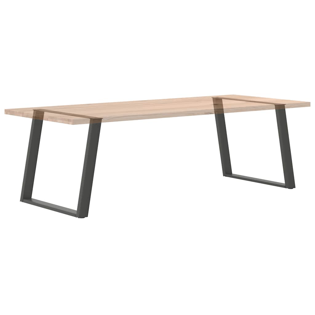 Eettafelpoten 2 st U-vormig 90x(72-73) cm staal antraciet is nu te koop bij PeponiXL, paradijselijk wonen!