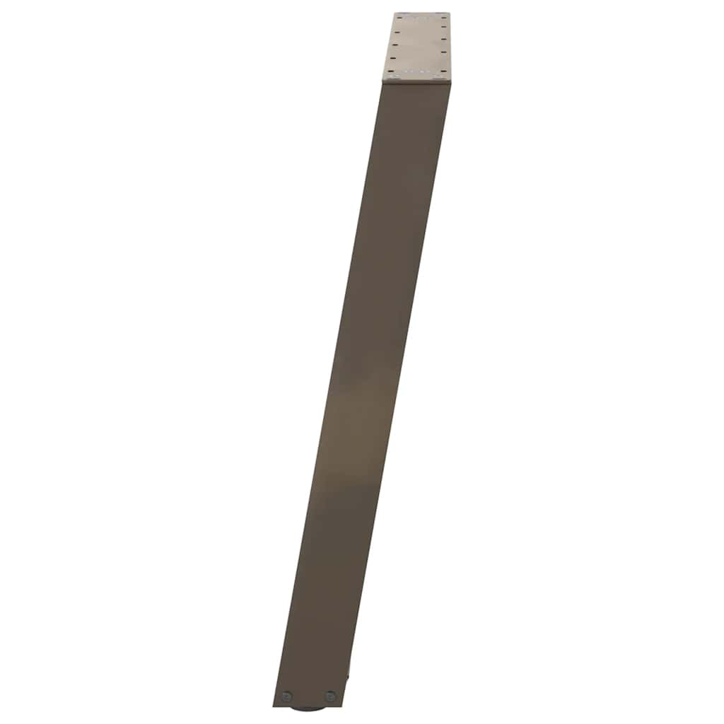 Eettafelpoten 2 st U-vormig 90x(72-73) cm staal naturel is nu te koop bij PeponiXL, paradijselijk wonen!