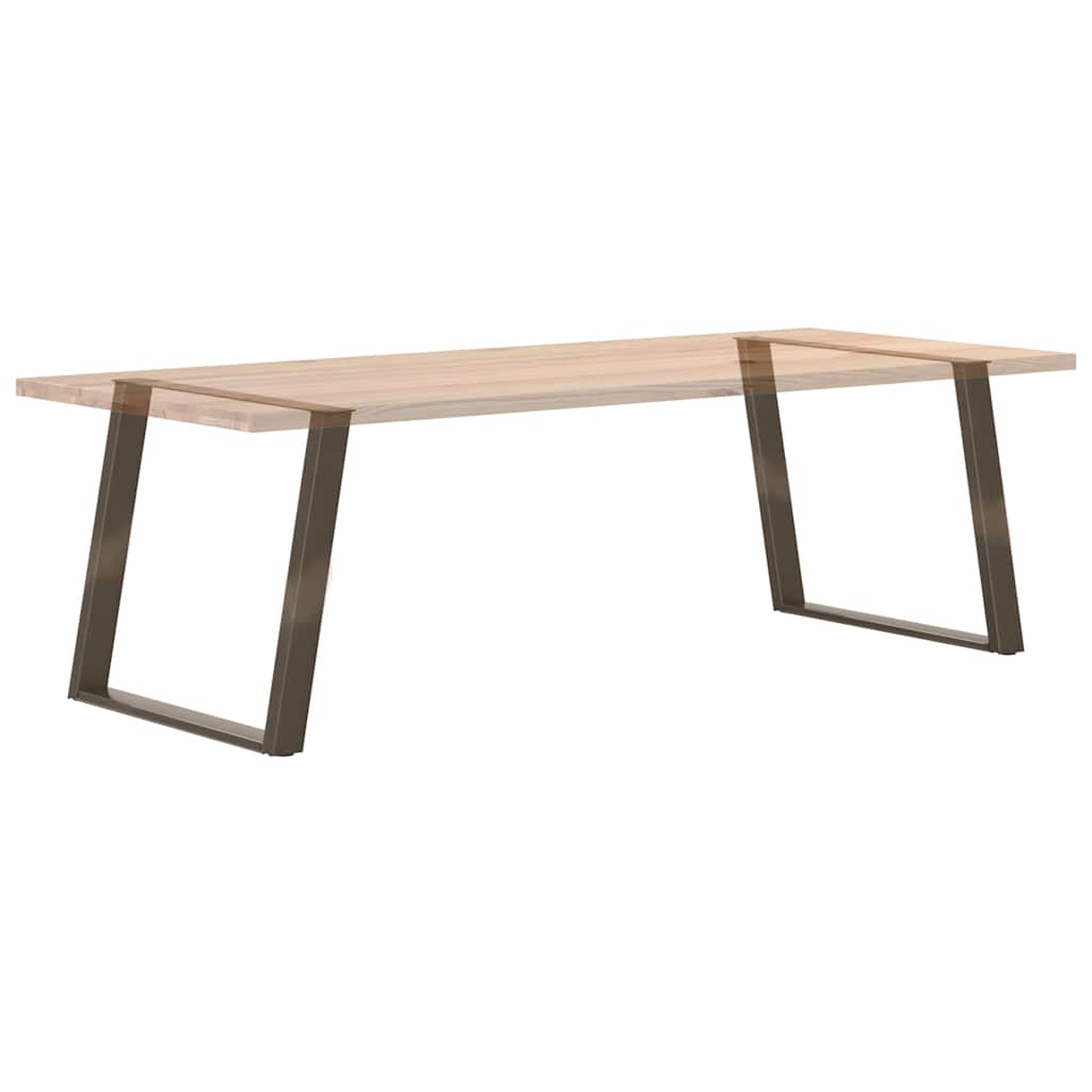 Eettafelpoten 2 st U-vormig 90x(72-73) cm staal naturel is nu te koop bij PeponiXL, paradijselijk wonen!