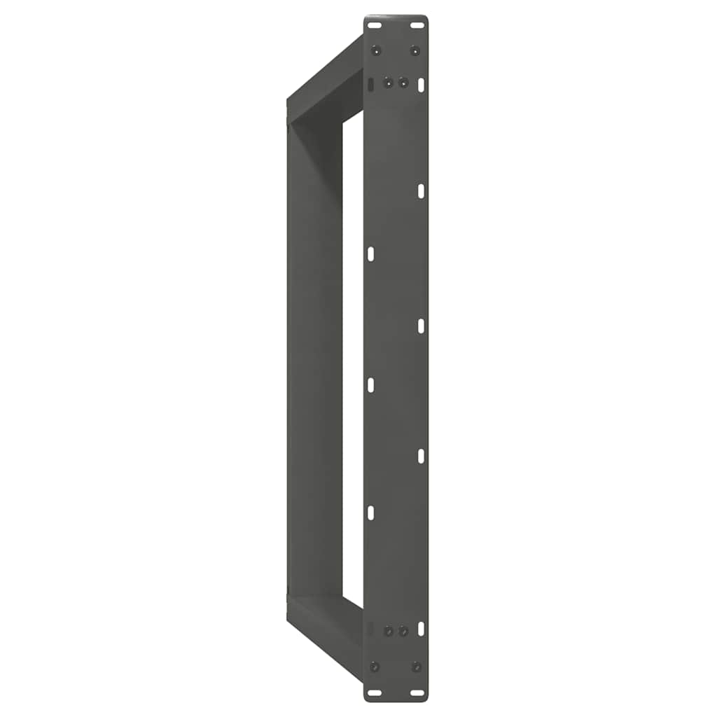 Eettafelpoten 2 st U-vormig 100x(72-73) cm staal antraciet is nu te koop bij PeponiXL, paradijselijk wonen!