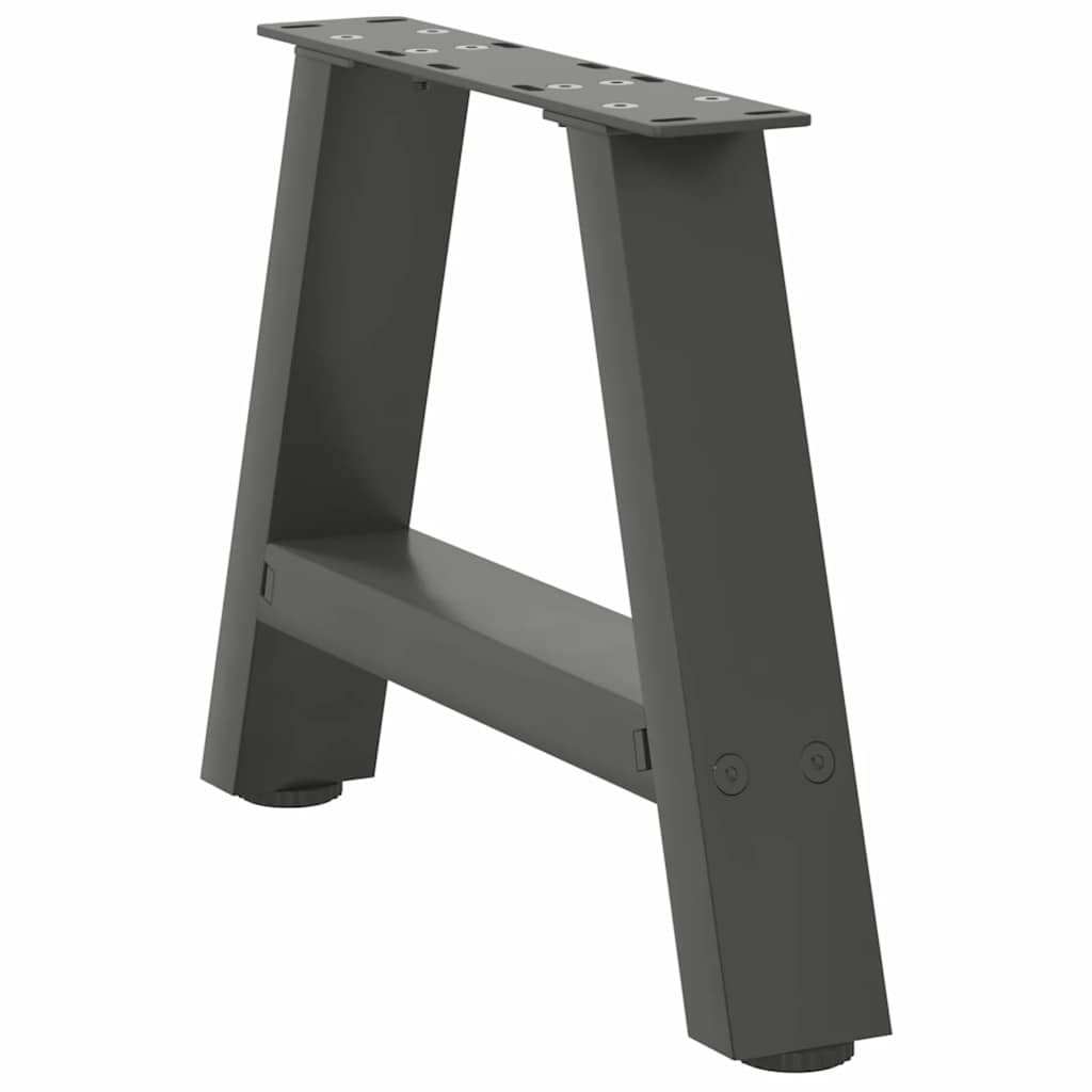 Salontafelpoten 2 st A-vormig 30x(30-31) cm staal antraciet is nu te koop bij PeponiXL, paradijselijk wonen!
