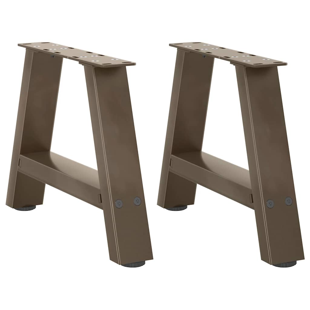 Salontafelpoten 2 st A-vormig 30x(30-31) cm staal is nu te koop bij PeponiXL, paradijselijk wonen!