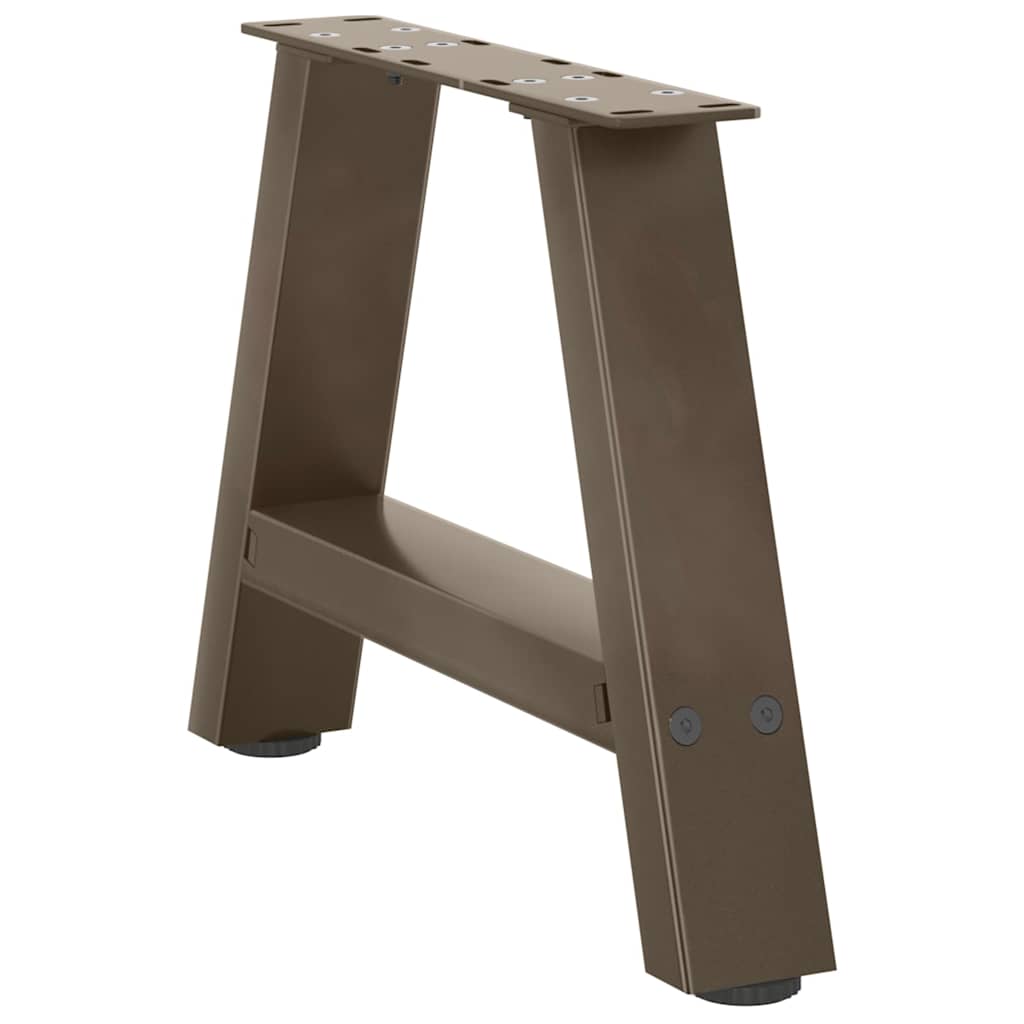 Salontafelpoten 2 st A-vormig 50x(30-31) cm staal is nu te koop bij PeponiXL, paradijselijk wonen!