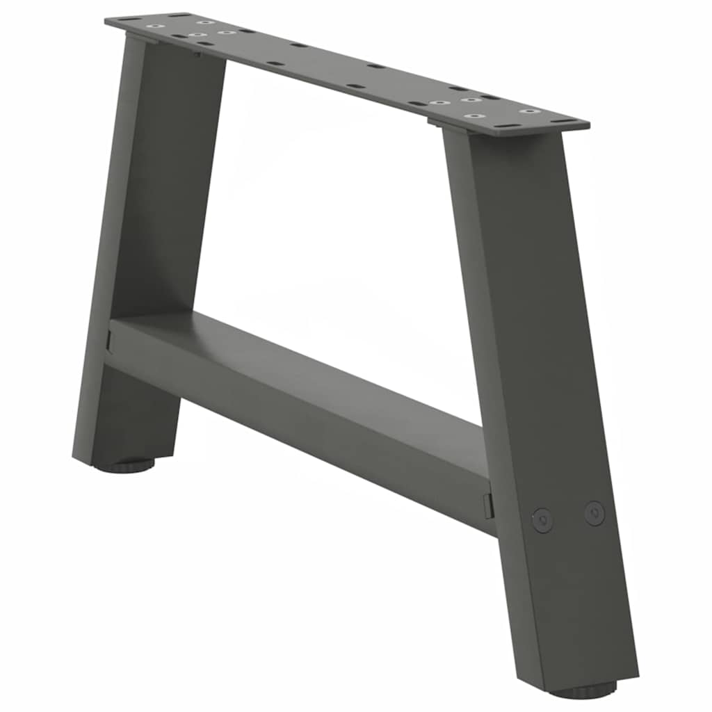 Salontafelpoten 2 st A-vormig 60x(30-31) cm staal antraciet is nu te koop bij PeponiXL, paradijselijk wonen!