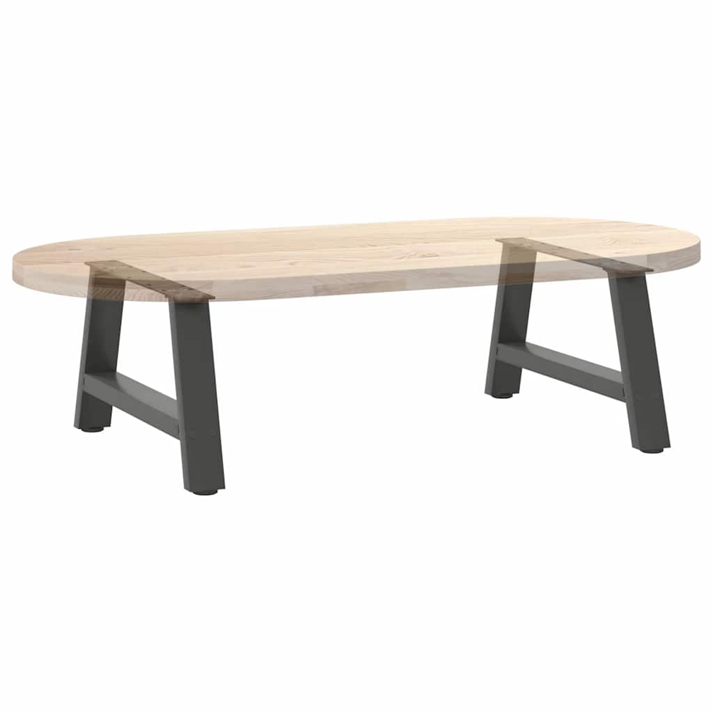 Salontafelpoten 2 st A-vormig 60x(30-31) cm staal antraciet is nu te koop bij PeponiXL, paradijselijk wonen!