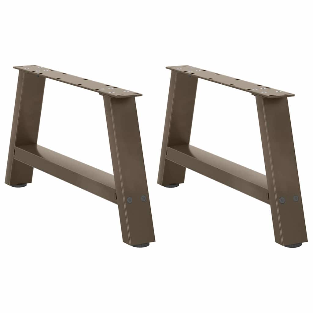 Salontafelpoten 2 st A-vormig 60x(30-31) cm staal is nu te koop bij PeponiXL, paradijselijk wonen!