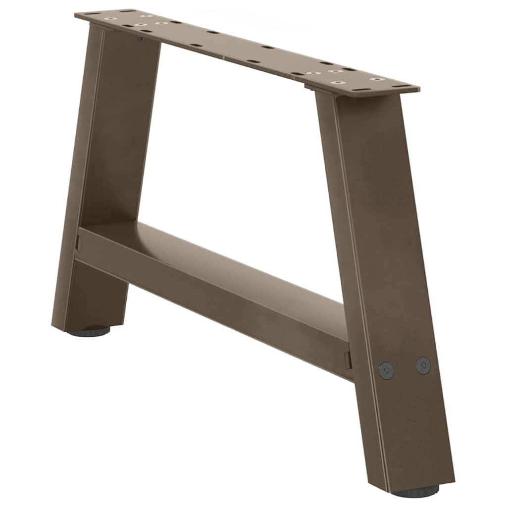 Salontafelpoten 2 st A-vormig 60x(30-31) cm staal is nu te koop bij PeponiXL, paradijselijk wonen!