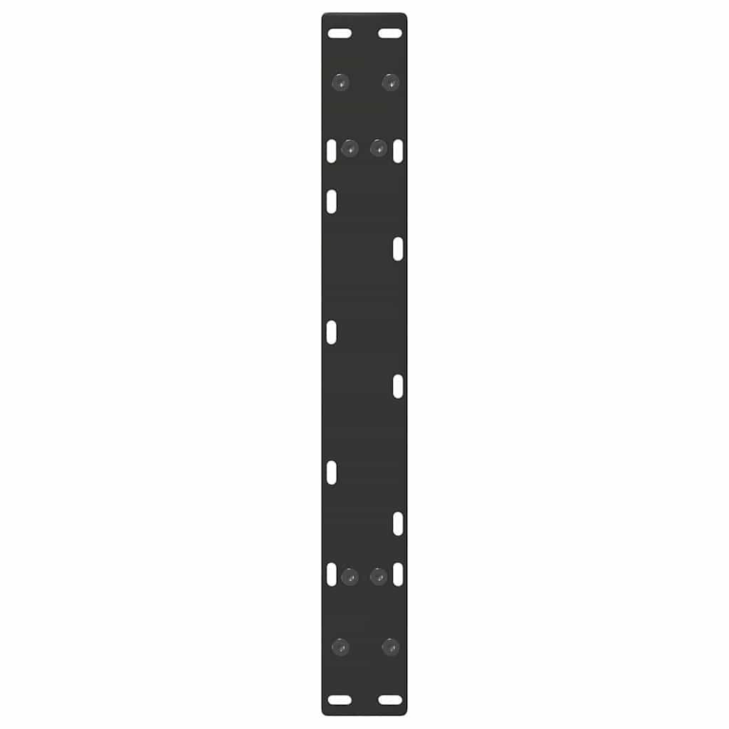 Salontafelpoten 2 st A-vormig 70x(30-31) cm staal zwart is nu te koop bij PeponiXL, paradijselijk wonen!
