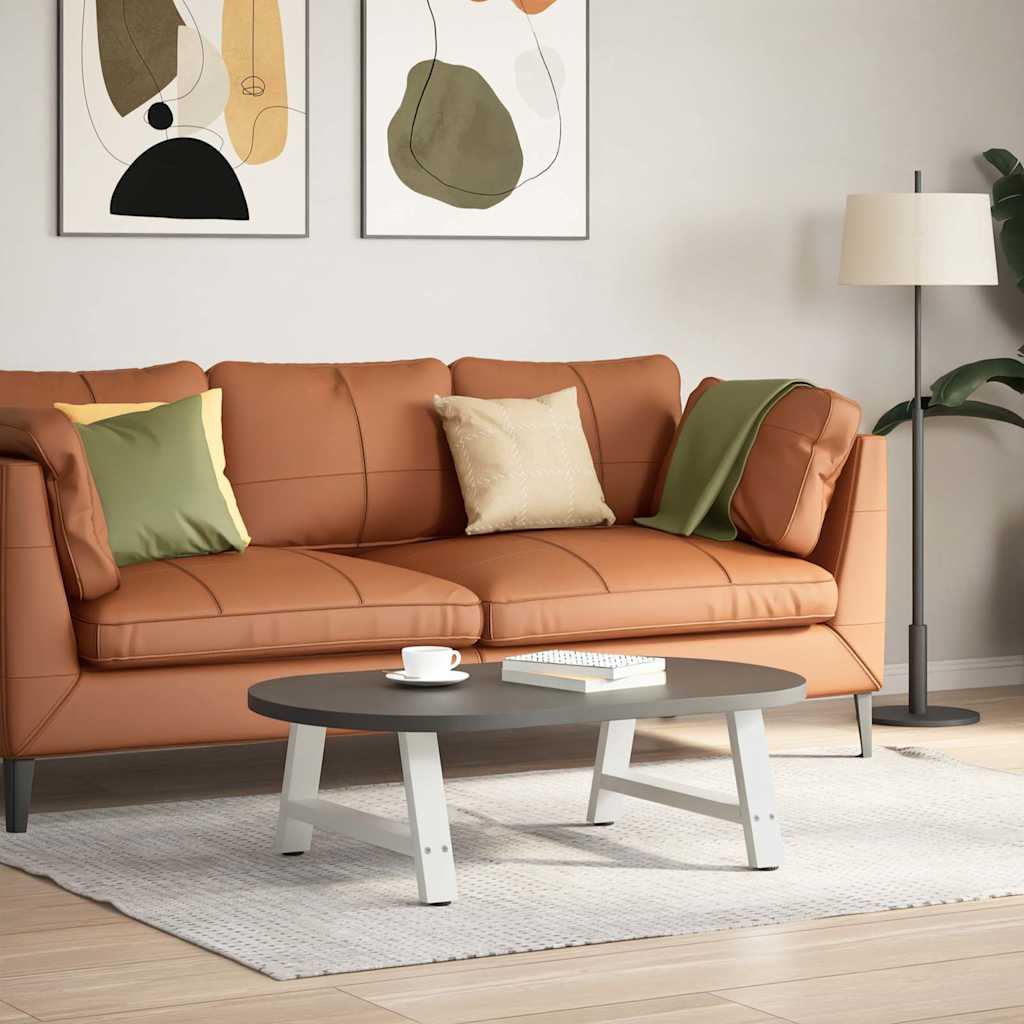 Salontafelpoten 2 st A-vormig 70x(30-31) cm staal wit is nu te koop bij PeponiXL, paradijselijk wonen!