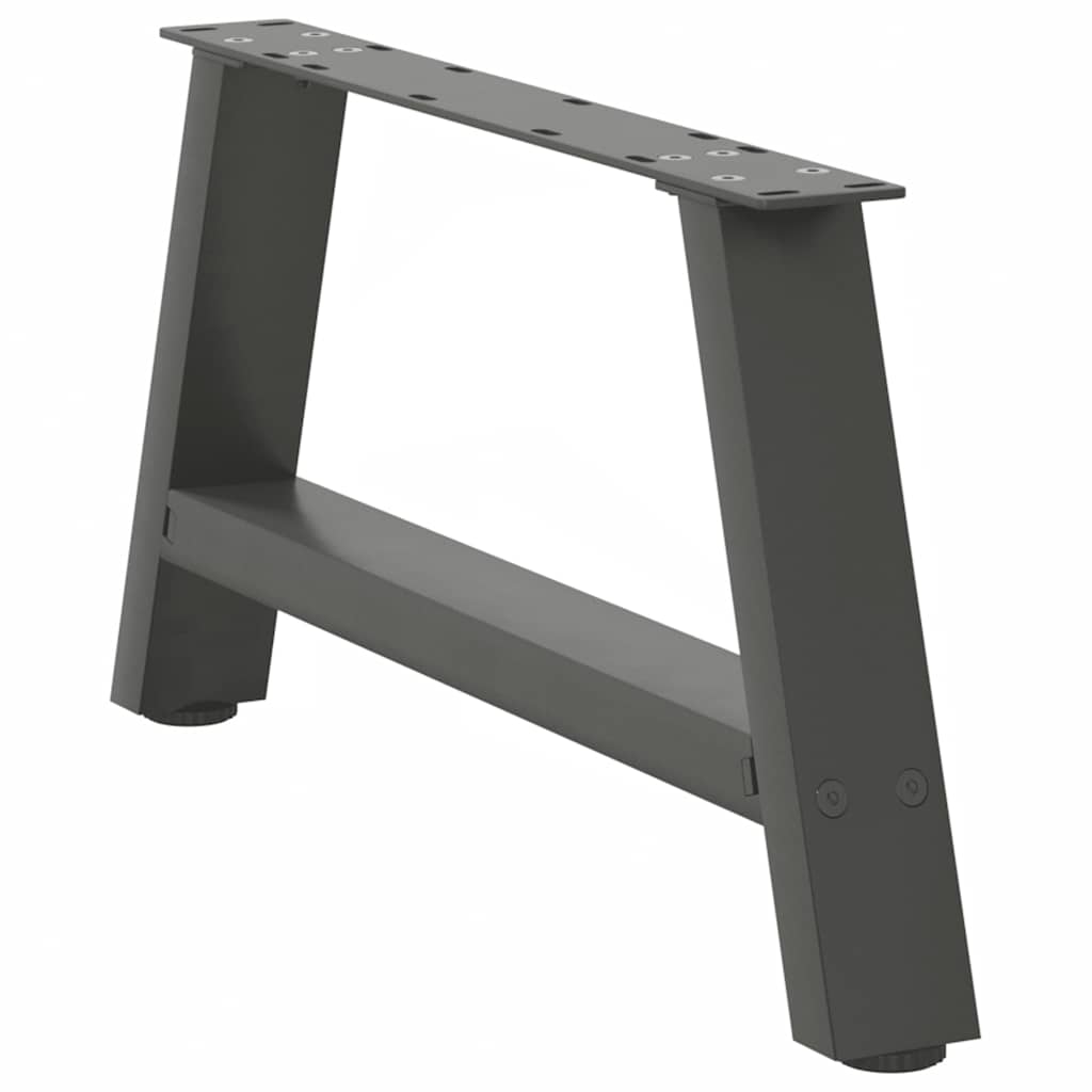 Salontafelpoten 2 st A-vormig 70x(30-31) cm staal antraciet is nu te koop bij PeponiXL, paradijselijk wonen!