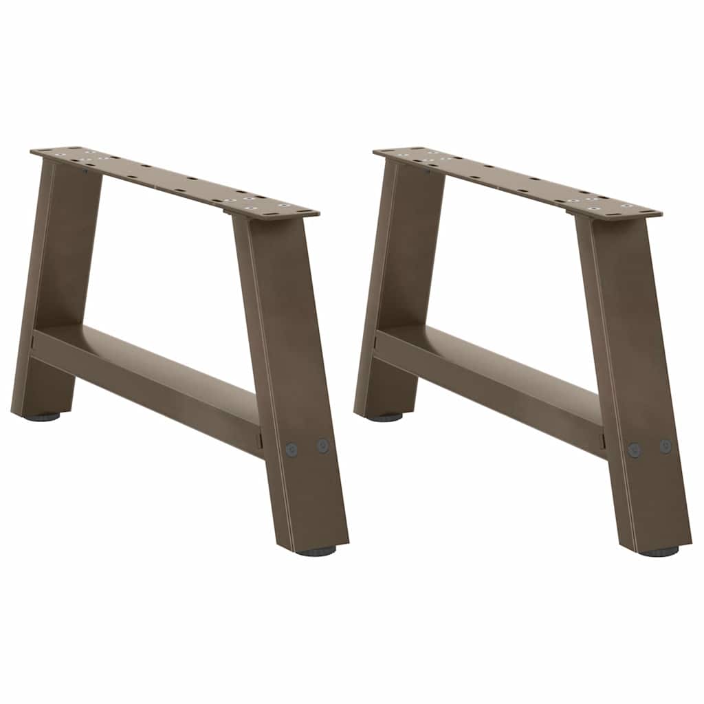 Salontafelpoten 2 st A-vormig 70x(30-31) cm staal is nu te koop bij PeponiXL, paradijselijk wonen!