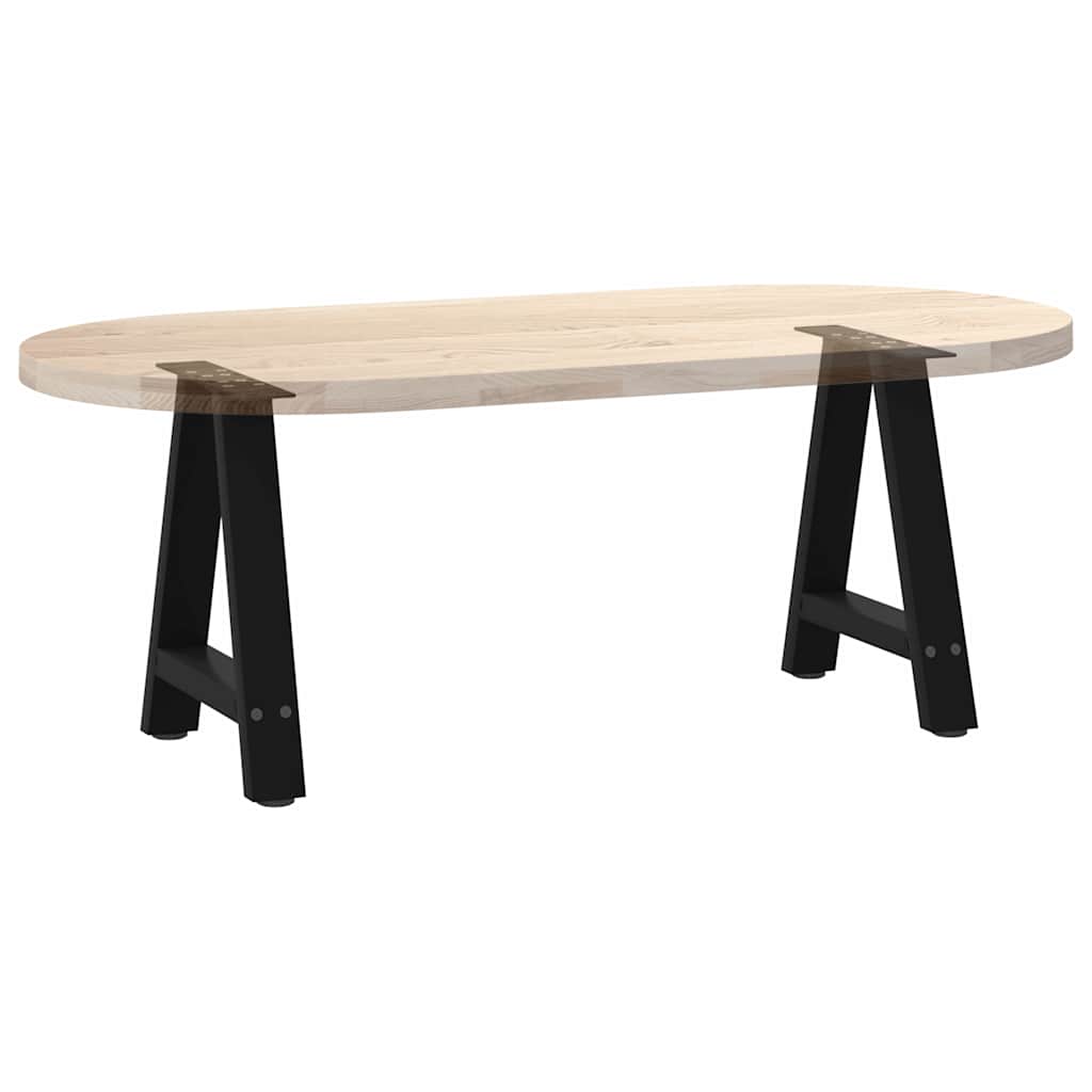 Salontafelpoten 2 st A-vormig 38x(42-43) cm staal zwart is nu te koop bij PeponiXL, paradijselijk wonen!