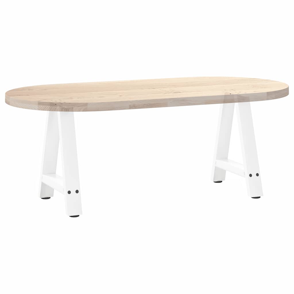 Salontafelpoten 2 st A-vormig 38x(42-43) cm staal wit is nu te koop bij PeponiXL, paradijselijk wonen!