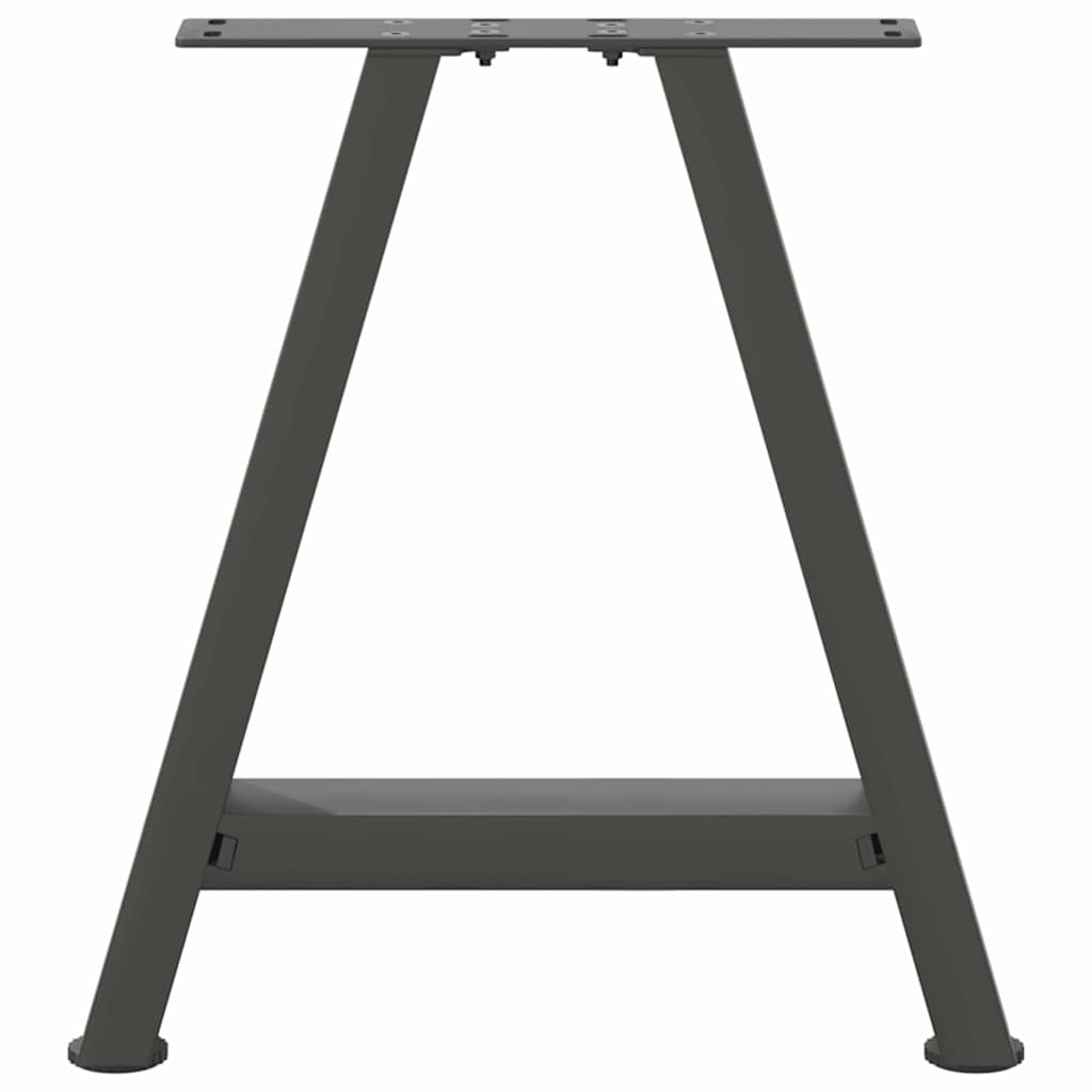 Salontafelpoten 2 st A-vormig 38x(42-43) cm staal antraciet is nu te koop bij PeponiXL, paradijselijk wonen!