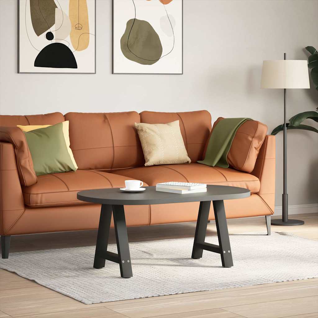 Salontafelpoten 2 st A-vormig 50x(42-43) cm staal zwart is nu te koop bij PeponiXL, paradijselijk wonen!