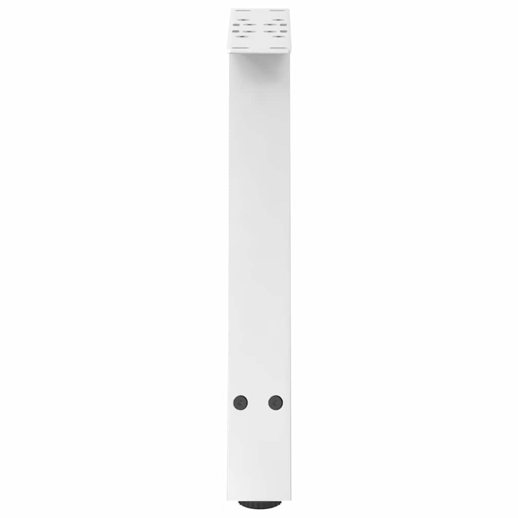 Salontafelpoten 2 st A-vormig 50x(42-43) cm staal wit is nu te koop bij PeponiXL, paradijselijk wonen!