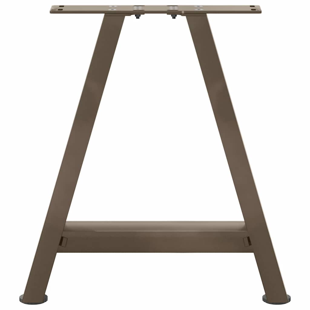 Salontafelpoten 2 st A-vormig 50x(42-43) cm staal is nu te koop bij PeponiXL, paradijselijk wonen!