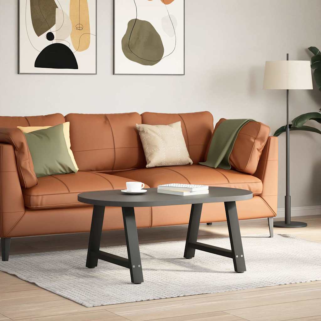 Salontafelpoten 2 st A-vormig 60x(42-43) cm staal zwart is nu te koop bij PeponiXL, paradijselijk wonen!