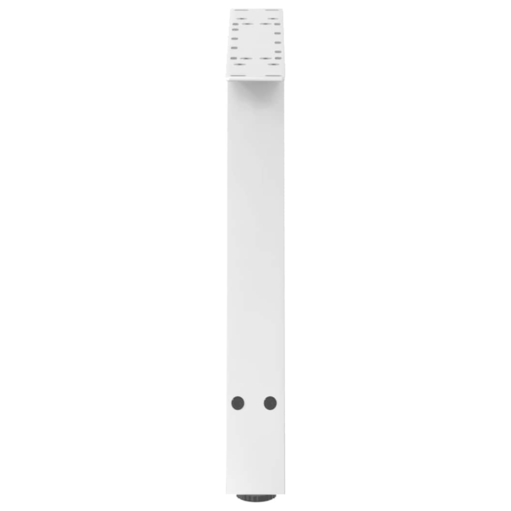 Salontafelpoten 2 st A-vormig 60x(42-43) cm staal wit is nu te koop bij PeponiXL, paradijselijk wonen!