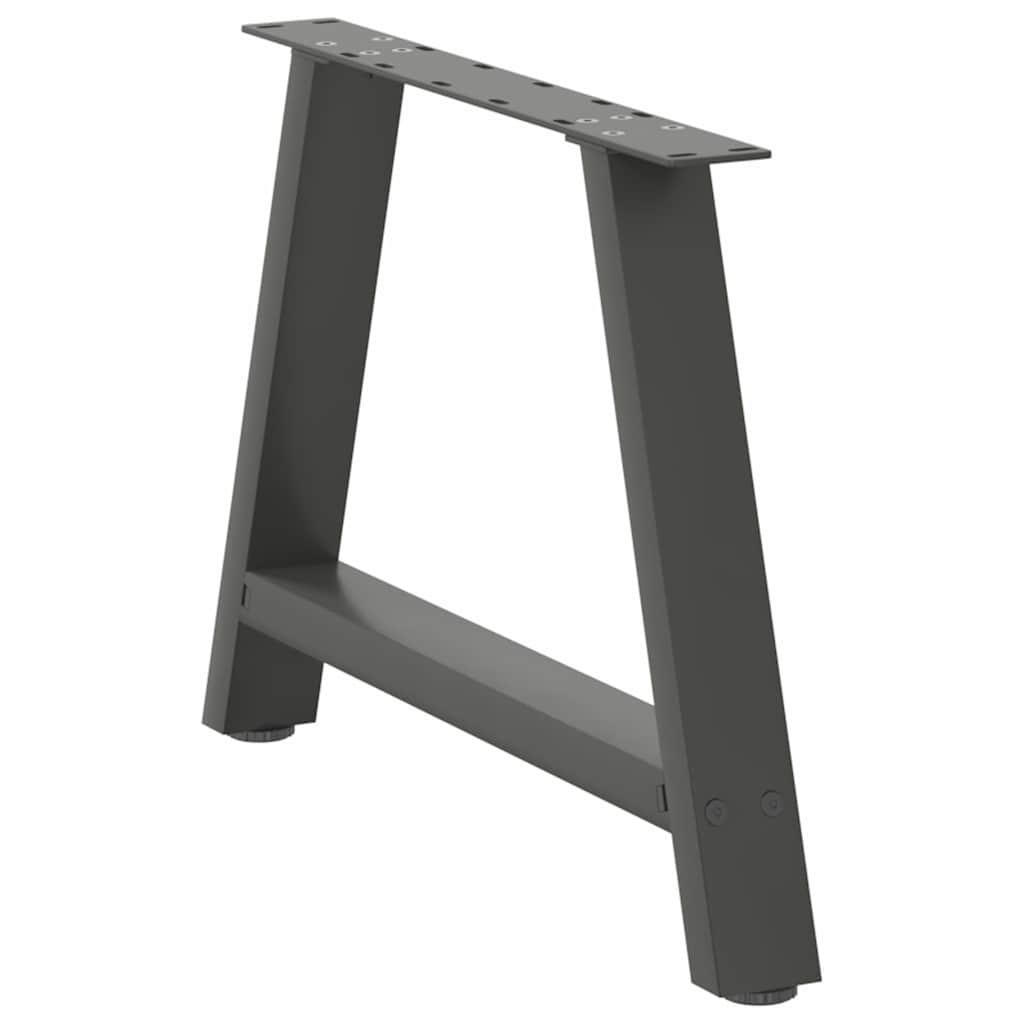 Salontafelpoten 2 st A-vormig 60x(42-43) cm staal antraciet is nu te koop bij PeponiXL, paradijselijk wonen!