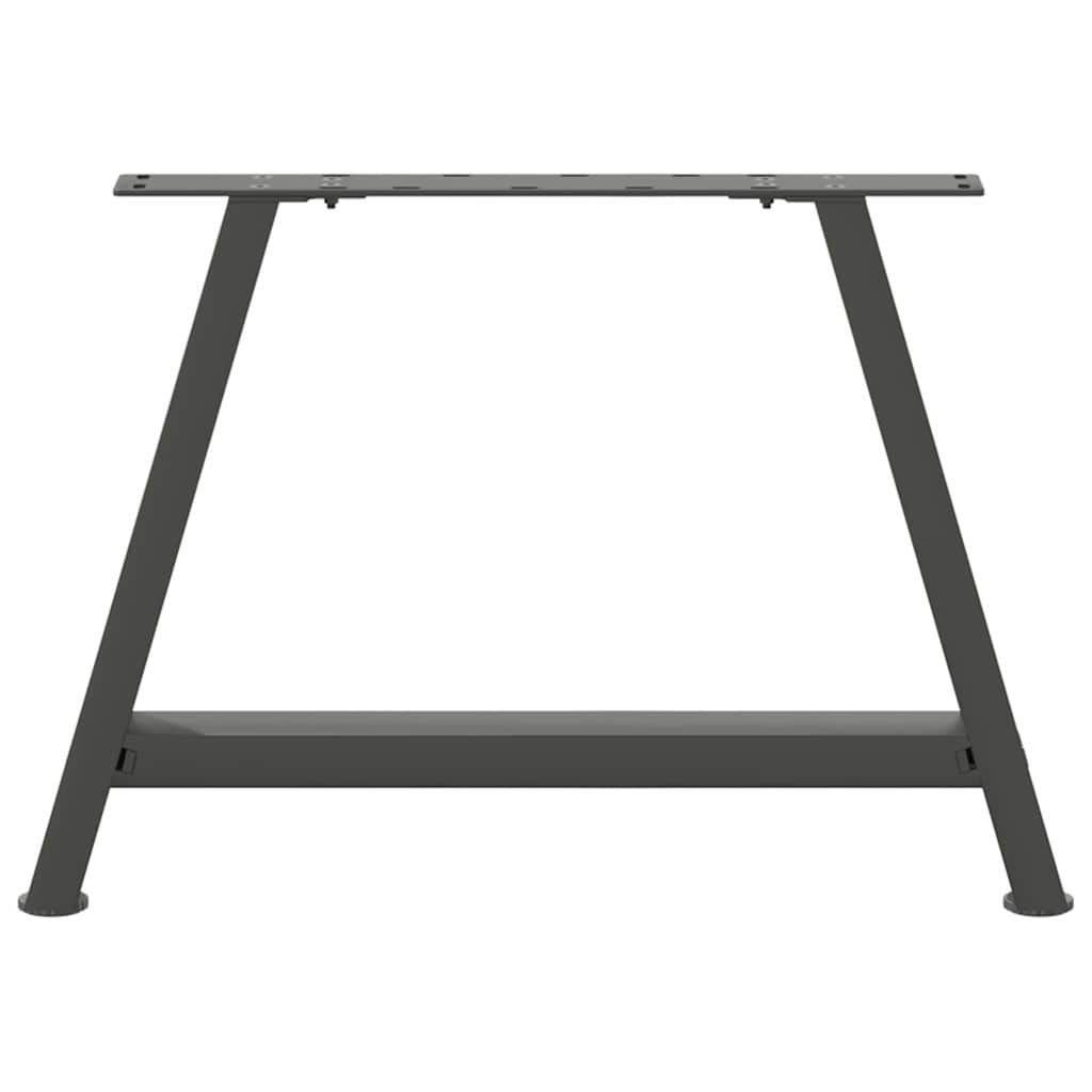 Salontafelpoten 2 st A-vormig 60x(42-43) cm staal antraciet is nu te koop bij PeponiXL, paradijselijk wonen!