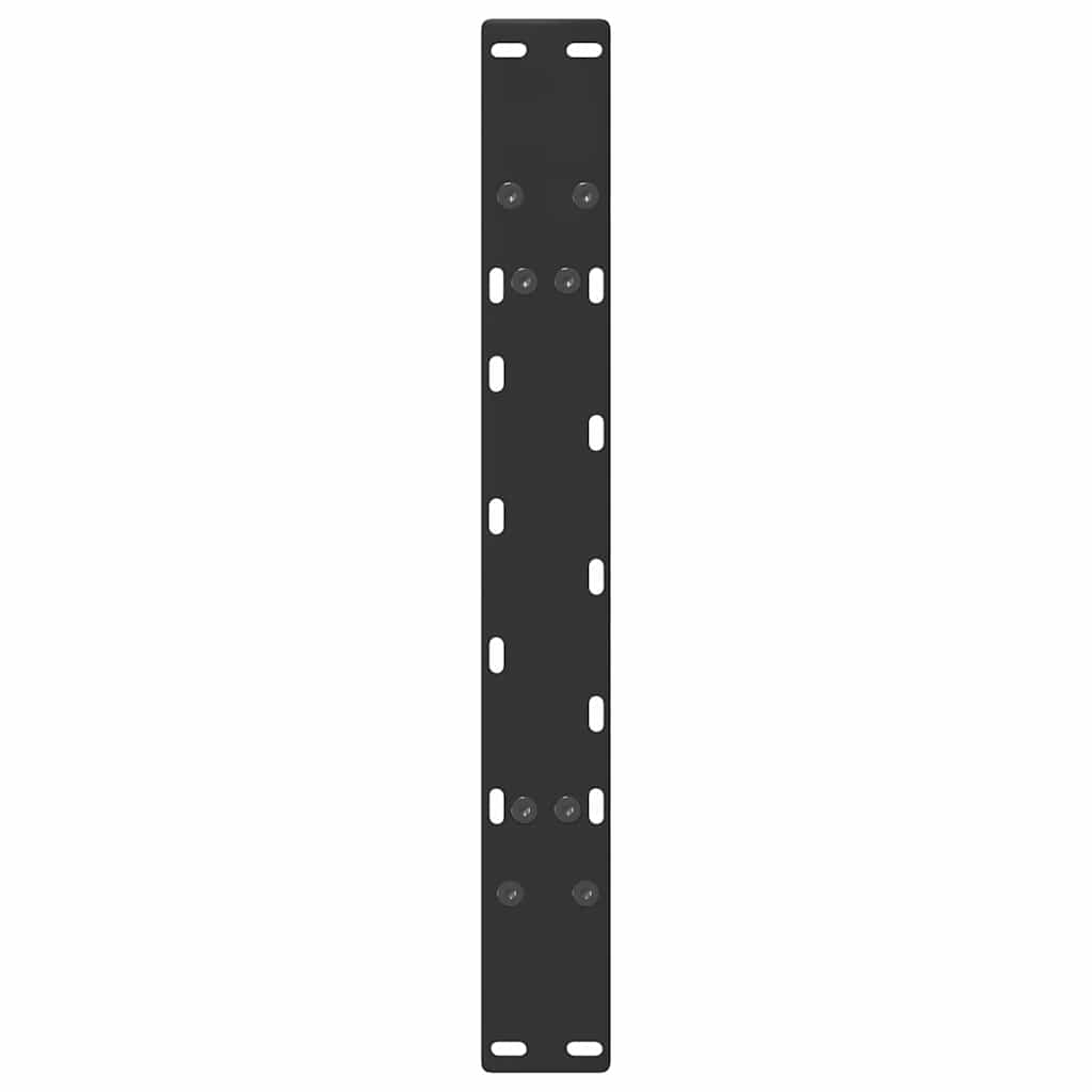 Salontafelpoten 2 st A-vormig 70x(42-43) cm staal zwart is nu te koop bij PeponiXL, paradijselijk wonen!