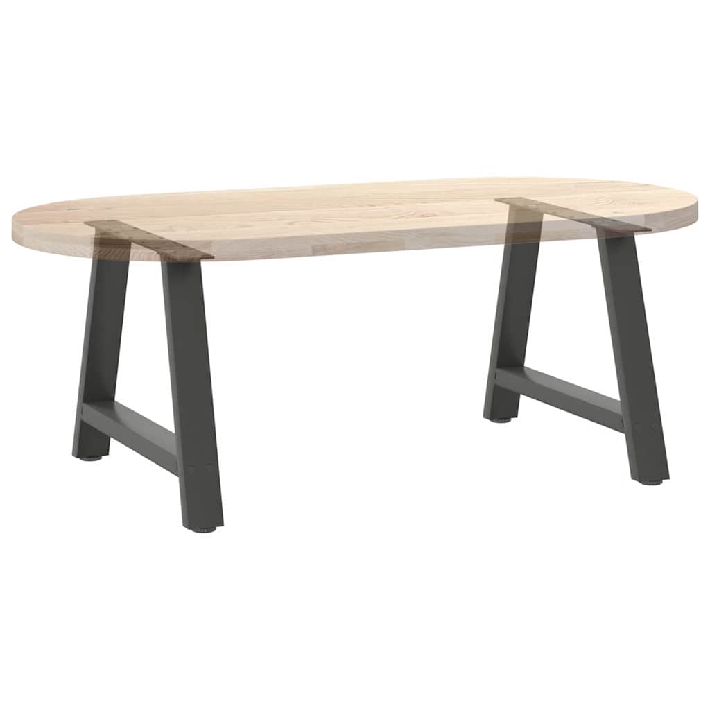 Salontafelpoten 2 st A-vormig 70x(42-43) cm staal antraciet is nu te koop bij PeponiXL, paradijselijk wonen!