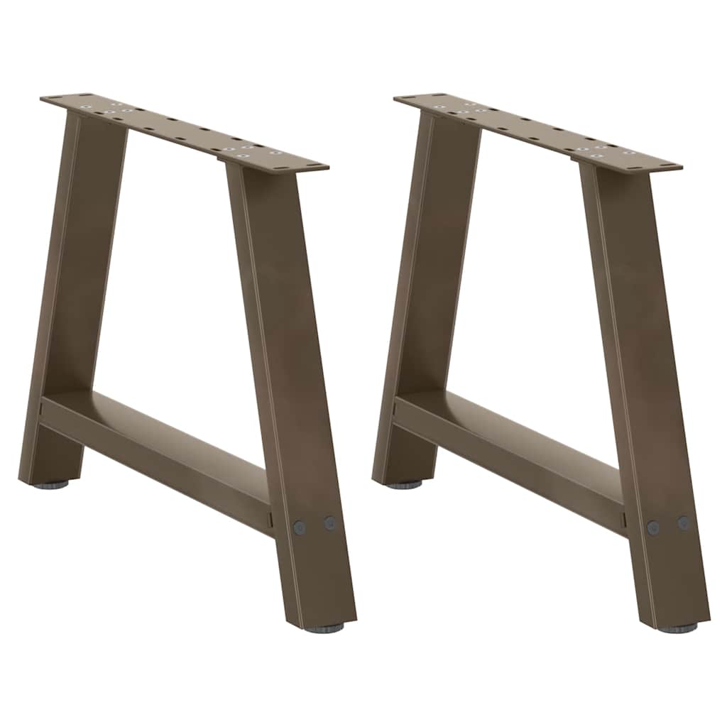 Salontafelpoten 2 st A-vormig 70x(42-43) cm staal is nu te koop bij PeponiXL, paradijselijk wonen!