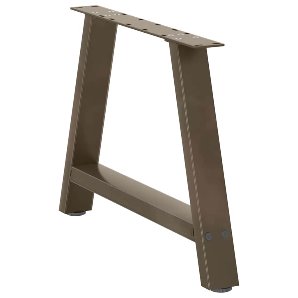 Salontafelpoten 2 st A-vormig 70x(42-43) cm staal is nu te koop bij PeponiXL, paradijselijk wonen!