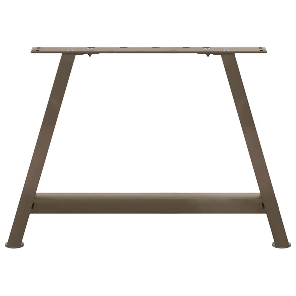 Salontafelpoten 2 st A-vormig 70x(42-43) cm staal is nu te koop bij PeponiXL, paradijselijk wonen!