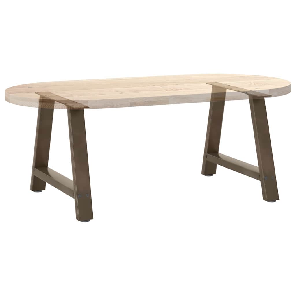 Salontafelpoten 2 st A-vormig 70x(42-43) cm staal is nu te koop bij PeponiXL, paradijselijk wonen!
