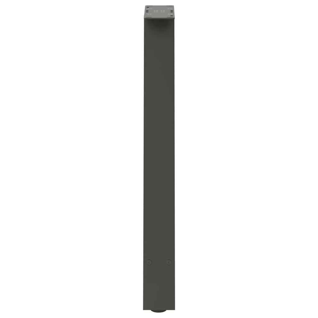 Eettafelpoten 2 st A-vormig 50x(72-73) cm staal antraciet is nu te koop bij PeponiXL, paradijselijk wonen!