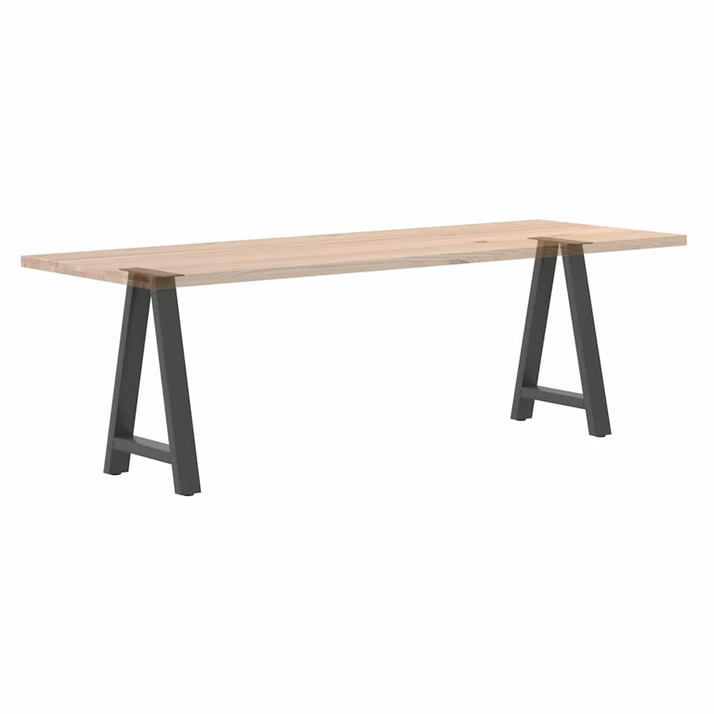 Eettafelpoten 2 st A-vormig 50x(72-73) cm staal antraciet is nu te koop bij PeponiXL, paradijselijk wonen!