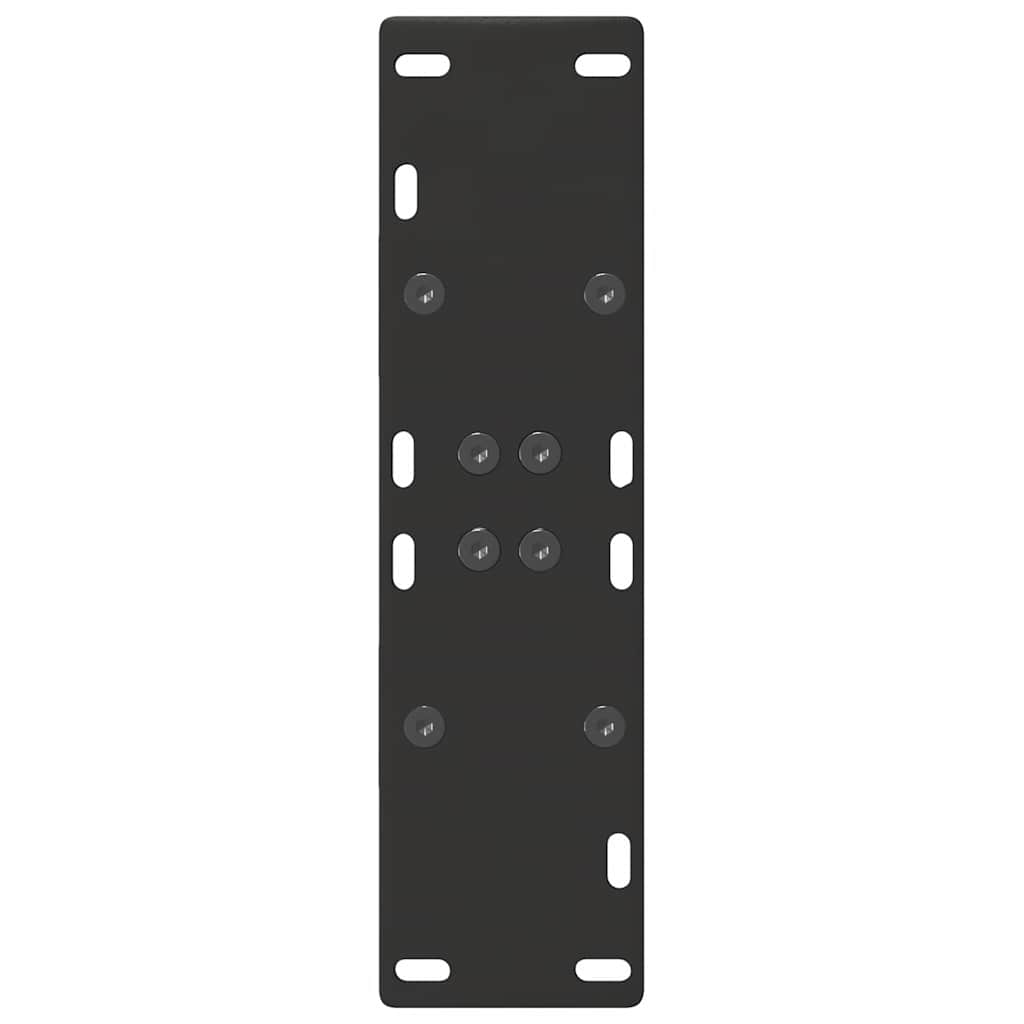 Eettafelpoten 2 st A-vormig 60x(72-73) cm staal zwart is nu te koop bij PeponiXL, paradijselijk wonen!